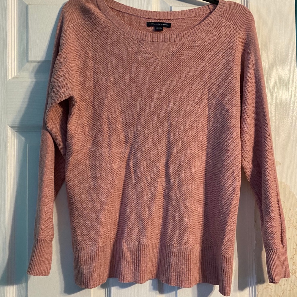 American Eagle pink sweater
